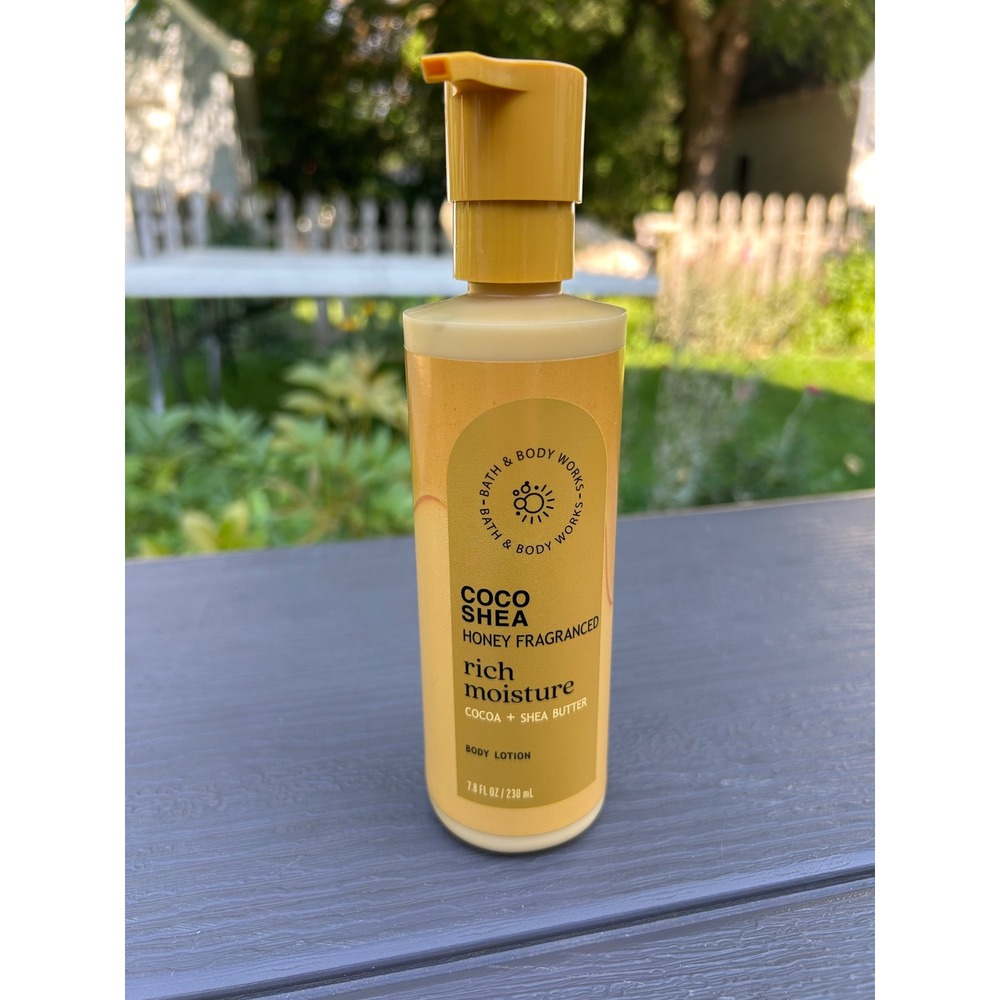 Bath & Body Works Coco Shea Honey Rich Moisture Body Lotion 7.8oz Pump Bottle